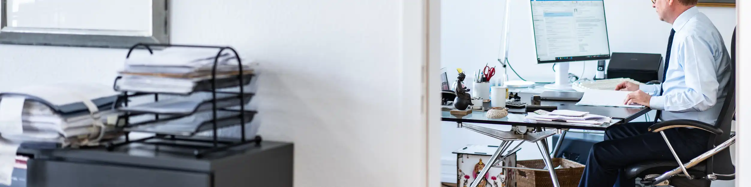 Blick ins Büro – Rechtsanwalt Sven von Below